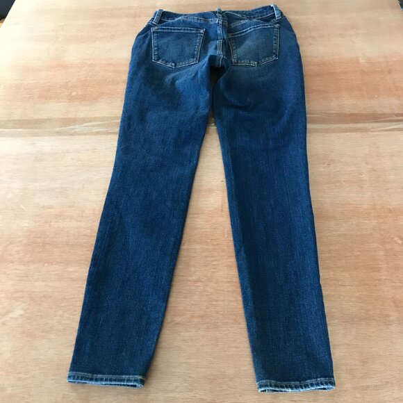 Azul by Moussy Skinny Jeans Women M Blue Mid Rise Medium Wash Stretch Preppy - Picture 2 of 12